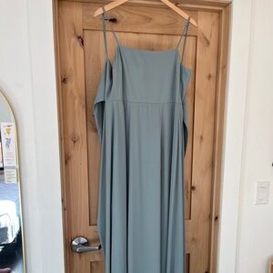 Show Me Your MuMu Pale Blue Maxi Dress